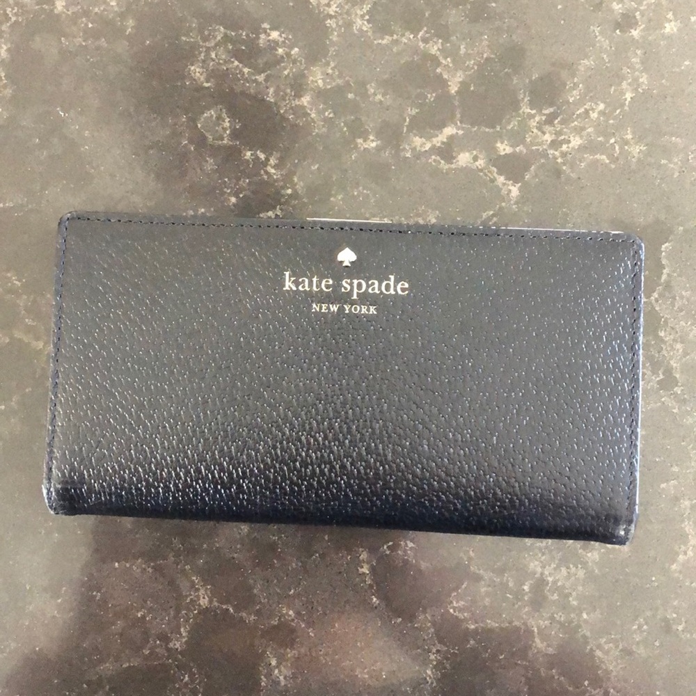 Kate Spade large slim bifold wallet